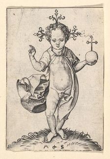 The Christ Child with an Orb, 1469-1482. Creator: Martin Schongauer