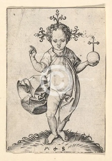 The Christ Child with an Orb, 1469-1482. Creator: Martin Schongauer.