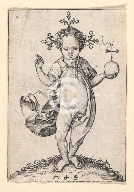 The Christ Child with an Orb, 1469-1482. Creator: Martin Schongauer.