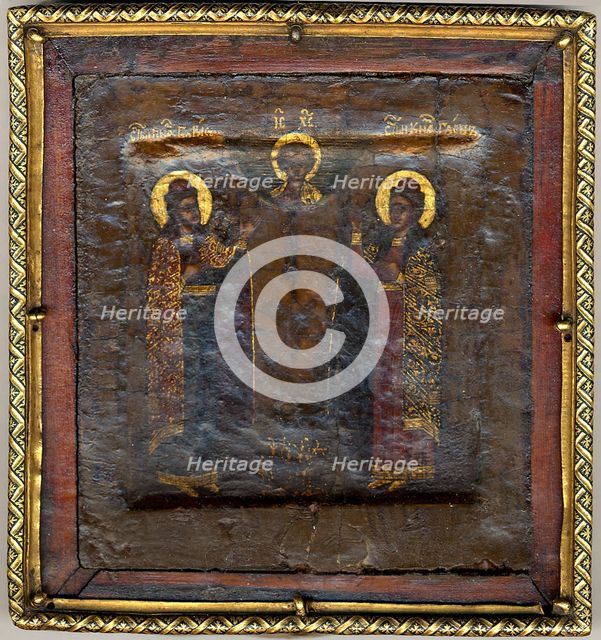 The Christ Child with Saints Boris and Gleb. Creator: Unknown.