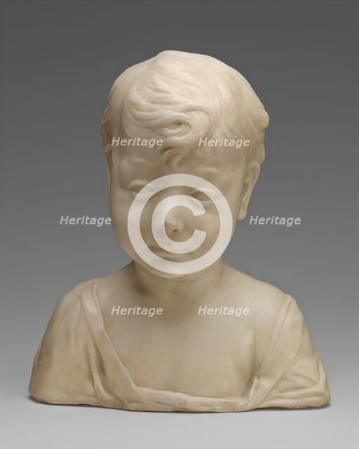 The Christ Child (?), c. 1460. Creator: Desiderio da Settignano.