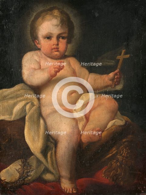 The Christ Child Holding a Cross, early-mid 18th century. Creator: Sebastiano Conca.