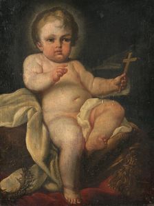 The Christ Child Holding a Cross, early-mid 18th century. Creator: Sebastiano Conca