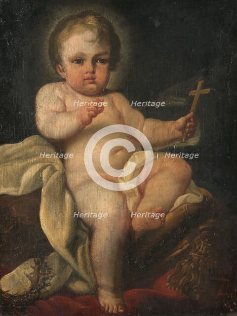 The Christ Child Holding a Cross, early-mid 18th century. Creator: Sebastiano Conca.