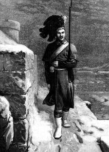 The Christmas Watch - drawn by H. Petherick, 1873. Creator: William Hollidge