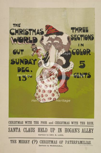 The Christmas world. Sunday Dec. 13th. 1896, c1893 - 1897. Creator: Unknown.