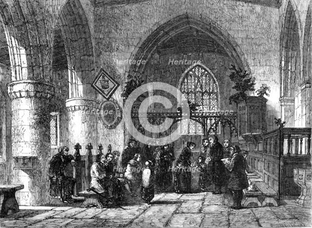 The Christmas Dole, 1854. Creator: Mason Jackson.