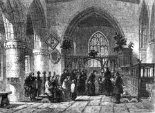 The Christmas Dole, 1854. Creator: Mason Jackson