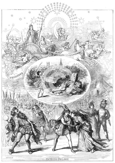 The Christmas Pantomimes, 1874. Creator: Unknown.