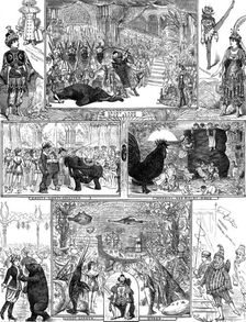 The Christmas Pantomimes, 1880. Creator: Unknown
