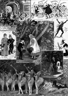 The Christmas Pantomimes: "The Babes in the Wood," at Drury Lane, 1898. Creator: Unknown