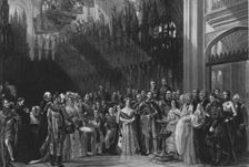 The Christening of the Prince of Wales, January 25 1842 (1901). Creator: Unknown
