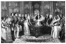 The christening of the Princess Royal, 1841, (1900)
