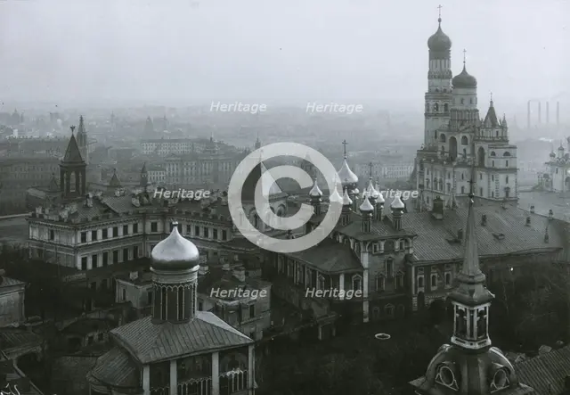 The Chudov Monastery in the Moscow Kremlin, 1918.