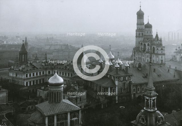 The Chudov Monastery in the Moscow Kremlin, 1918.