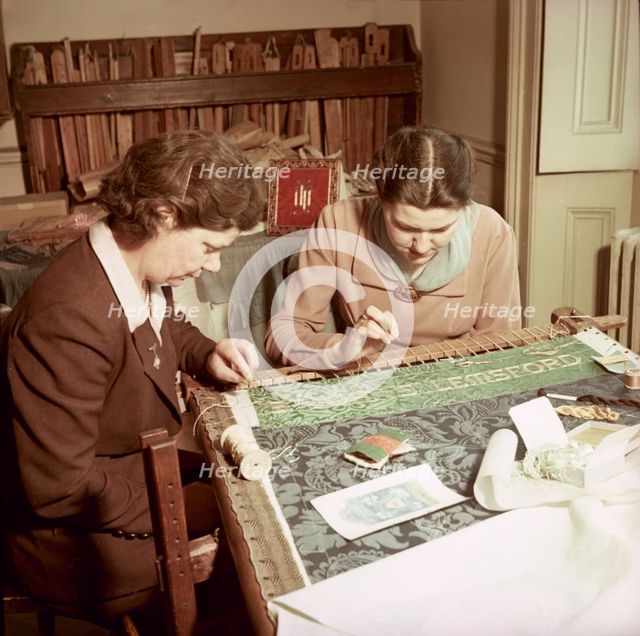 The Church Workroom, Royal School of Needlework, c1955. Creator: Arthur Charles Kirby Ware.