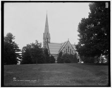 The Church, Amherst College, between 1890 and 1901. Creator: Unknown