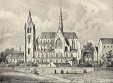 The Church and Part of the Abbey of St Victor 1915