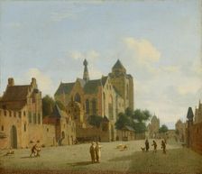 The Church at Veere. Creator: Jan van der Heyden