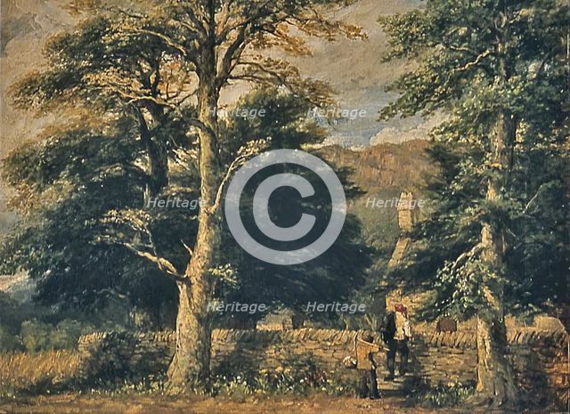 The Church at Bettws-Y-Coed, 1851. Creator: David Cox the Elder.