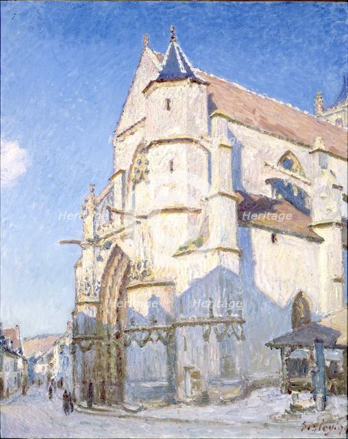 The Church at Moret (Evening).