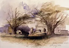 The Church, Bettws-y-Coed 1850; Bettws-y-Coed, Gywnedd, Wales. Artist: Sir John Gilbert