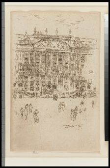 The Church- Brussels (Adoration), 1887. Creator: James Abbott McNeill Whistler