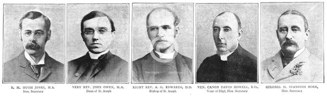 ''The Church Congress at Ryhl, North Wales and Views in the Neighbourhood; Participents', 1891. Creator: Unknown.
