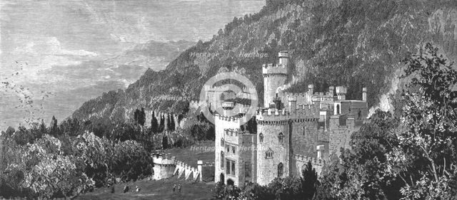 'The Church Congress at Ryhl, North Wales and Views in the Neighbourhood; Gwrych Castle...', 1891. Creator: Unknown.