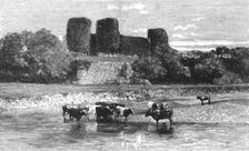 'The Church Congress at Ryhl, North Wales and Views in the Neighbourhood; Rhuddlan Castle 1891. Creator: Unknown