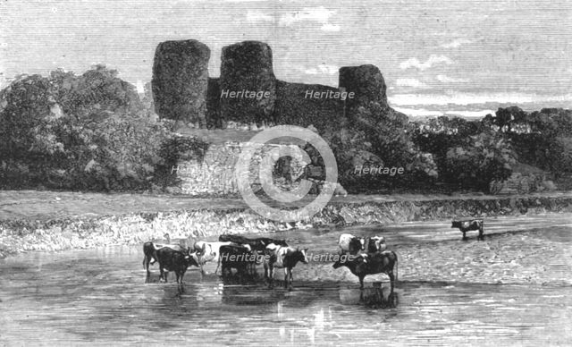 ''The Church Congress at Ryhl, North Wales and Views in the Neighbourhood; Rhuddlan Castle', 1891. Creator: Unknown.
