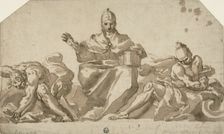 The Church Defeating Heresy, n.d. Creator: Charles le Brun