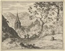 The Church in the Valley, 17th century. Creator: Allart van Everdingen