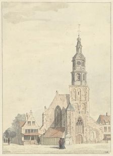 The church in Buren, 1728. Creator: Jan Ekels the Elder