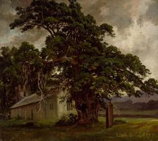 The Church in Patterdale, 1837. Creator: Thomas Fearnley