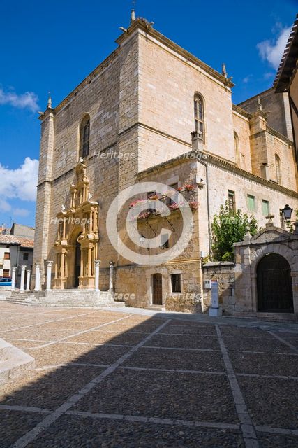 The church in Penaranda de Duero, Spain, 2007. Creator: Samuel Magal.