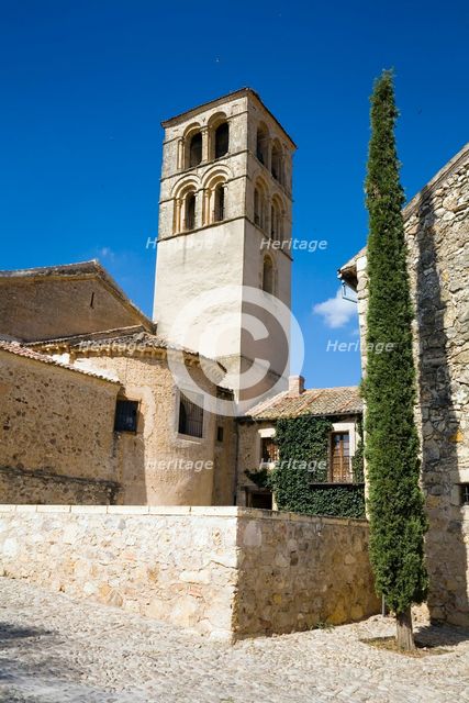 The church in Pedraza, Spain, 16th century (2007). Creator: Samuel Magal.