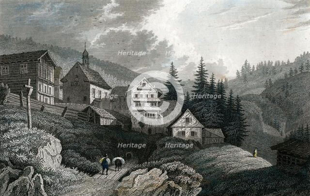 The Church Maria Schnee, Rigi, Switzerland, 1850.Artist: Martini