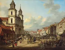 The Church of the Holy Cross in Warsaw, 1778