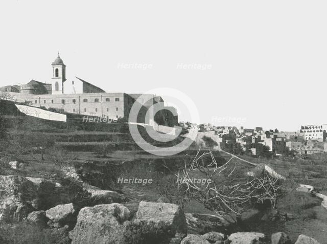 The Church of the Nativity, Bethlehem, Palestine, 1895. Creator: W & S Ltd.