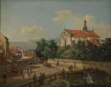 The Church of the Reformed Franciscans, 1779. Creator: Bellotto, Bernardo (1720-1780)