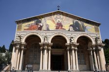 The Church of all Nations, Jerusalem, Israel. Creator: Samuel Magal