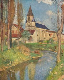 The Church of La Bastide c1915. Artist: Henri Jean Guillaume Martin