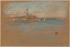 The Church of San Giorgio Maggiore, 1880. Creator: James Abbott McNeill Whistler