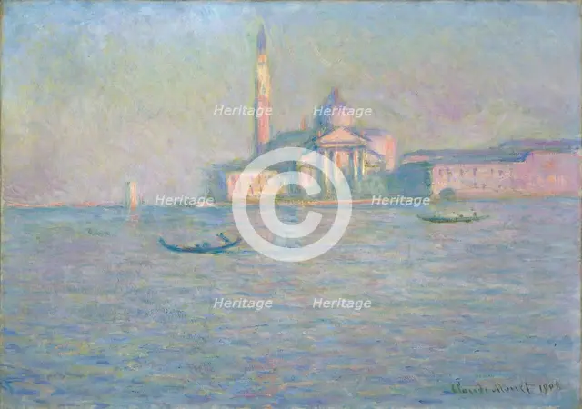 The Church of San Giorgio Maggiore, Venice, 1908. Artist: Monet, Claude (1840-1926)