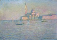The Church of San Giorgio Maggiore, Venice, 1908. Creator: Claude Monet
