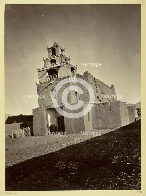 The Church of San Miguel, the Oldest in Santa Fe, N.M., 1873. Creator: Tim O'Sullivan.