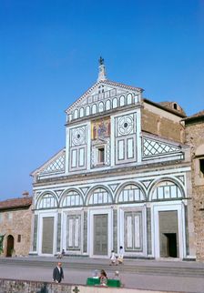 The church of San Miniato al Monte, 12th century