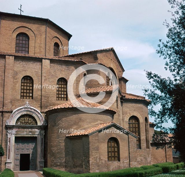 The Church of San Vitale in Ravenna, 6th century. Artist: Unknown