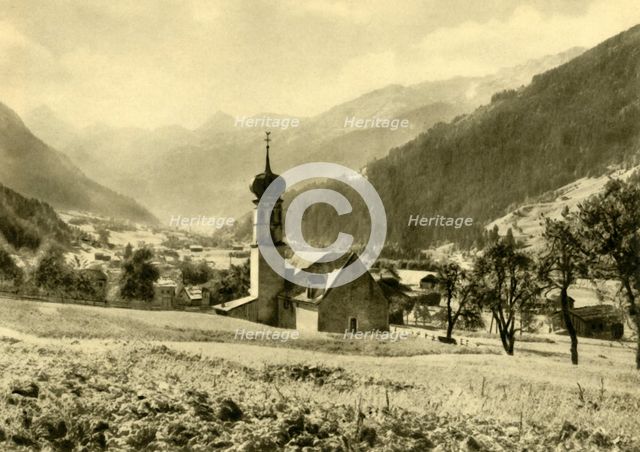 The church of Sankt Nikolaus at Gortipohl, Austria, c1935. Creator: Unknown.